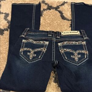 Rock Revival Women's Deep Indigo Boot Cut Jeans